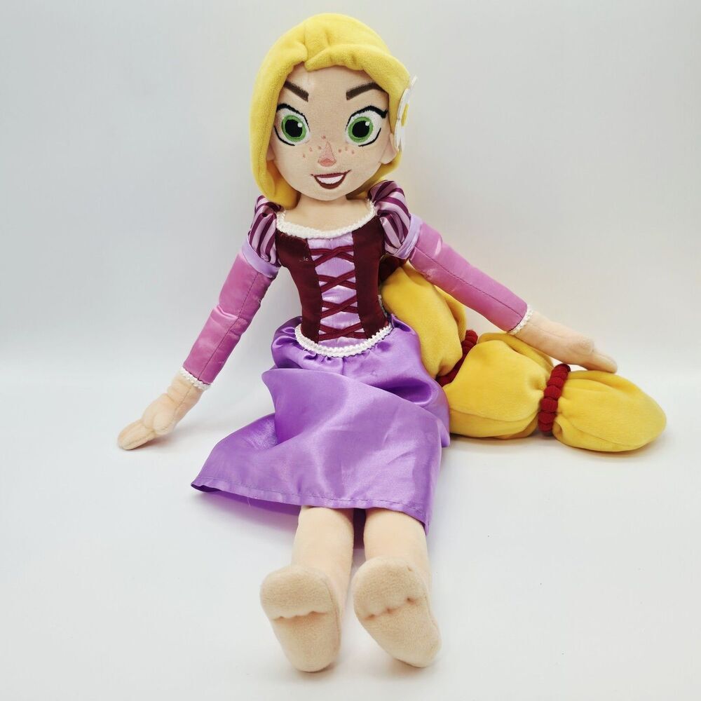 READ - Disney Store Tangled the Series Rapunzel Plush 18" Doll Toy Princess